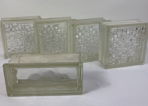 Vintage glasbausteine - vintage,