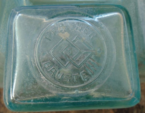 Alte glas bausteine - alte,