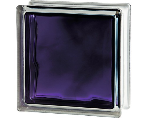 Glasbaustein brilly violett - glasbaustein,