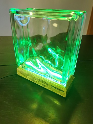 Glasbaustein lampe led usb - lampe,