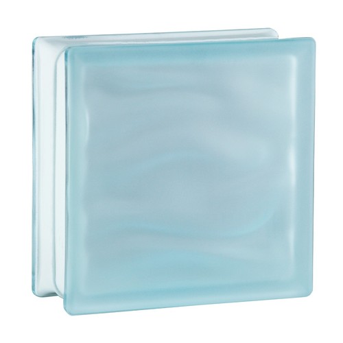 Glasbausteine aqua hellblau - aqua,
